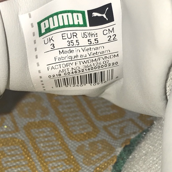 puma velvet sneakers